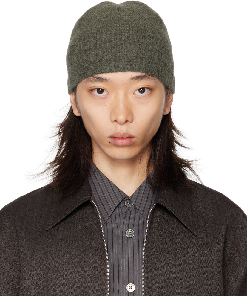 Шапка OUR LEGACY OUR LEGACY Alpaca Beanie Зелений | A4258BMG