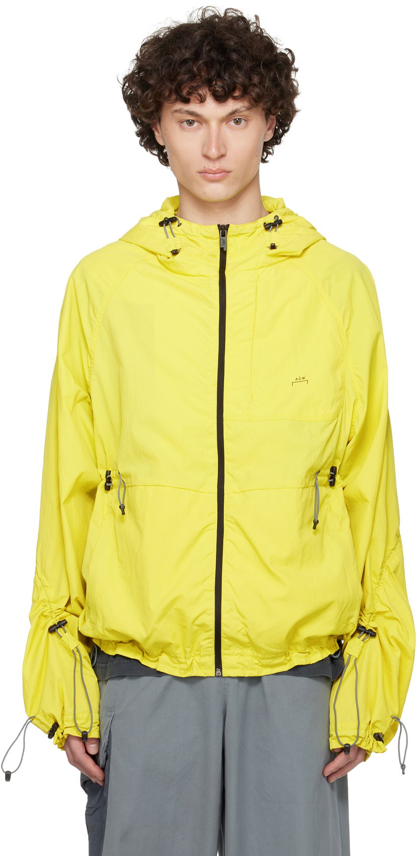 Вітровка A-COLD-WALL* A-COLD-WALL* Balfron Windbreaker Jacket Жовтий | ACWMO280