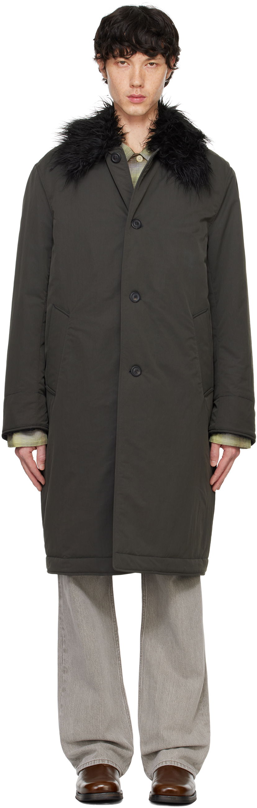 Парка OUR LEGACY Polar Coat Зелений | M4241PV