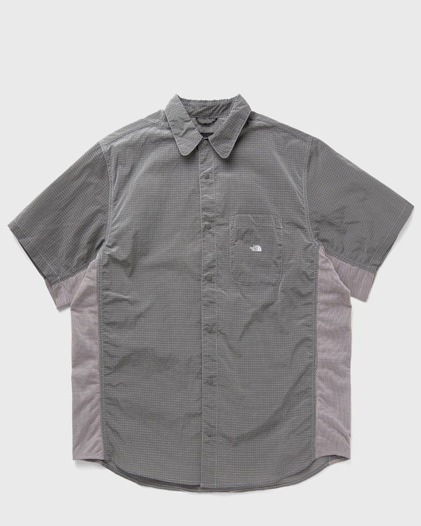 Сорочка The North Face Short Sleeve Mixed Fabric Shirt Сірий | NF0A8CKHA0M1