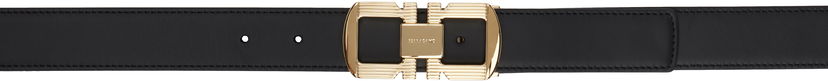 Ремені FERRAGAMO Salvatore Ferragamo Double Gancini Reversible Belt чорний | 780460