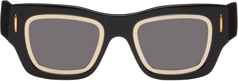 Сонцезахисні окуляри Loewe Loewe Cinema Double Layer Sunglasses чорний | LW40168IM5301A 840126861389