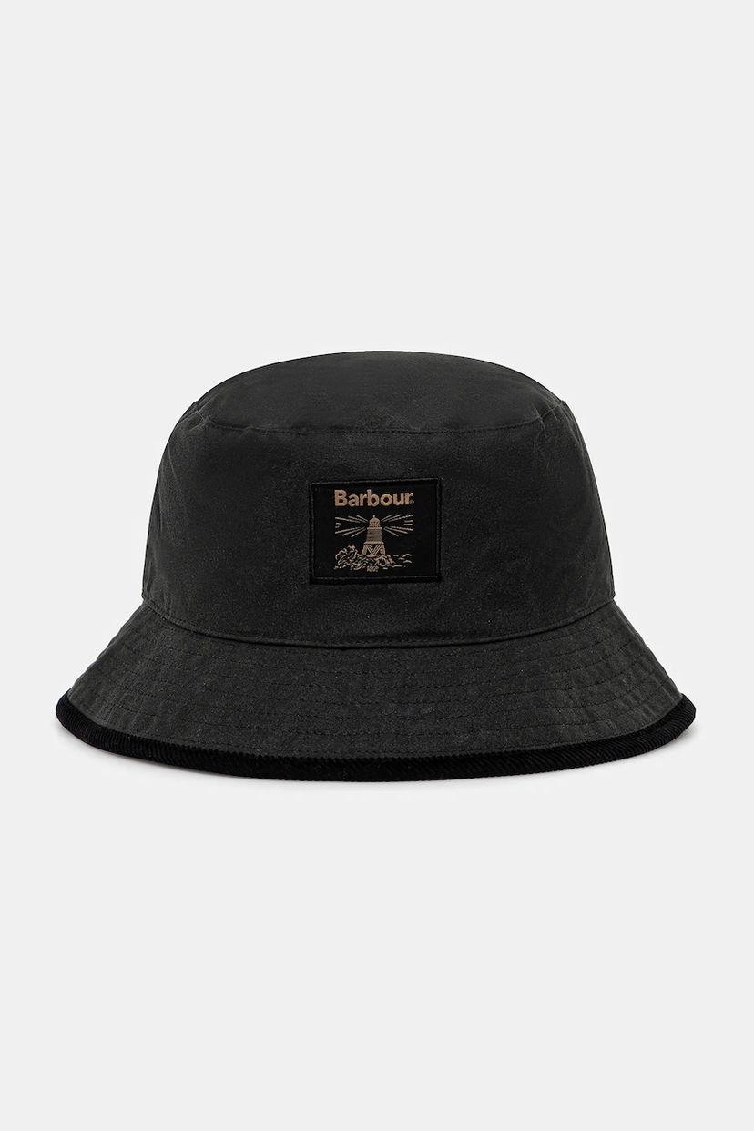 Капелюх Barbour Barbour Field Wax Bucket Hat чорний | MHA0921SG91