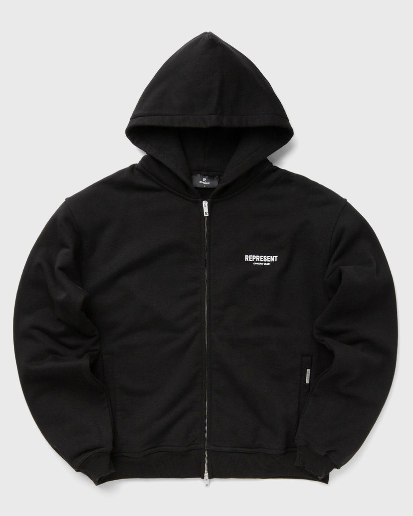 Світшоти Represent Clo REPRESENT OWNERS CLUB ZIP HOODIE чорний | OCM41122-001