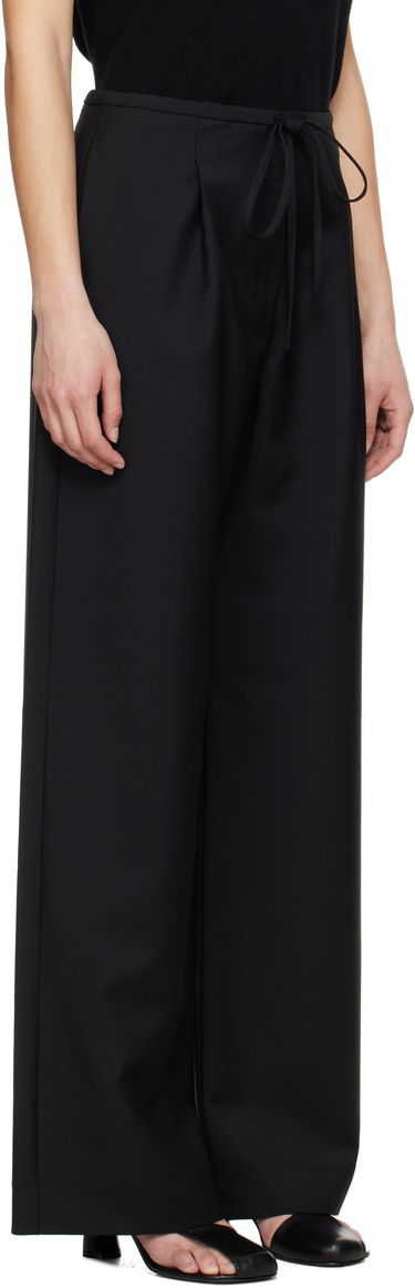 Штани Róhe Róhe Relaxed Drawstring Trousers чорний | 415-30-007, 1