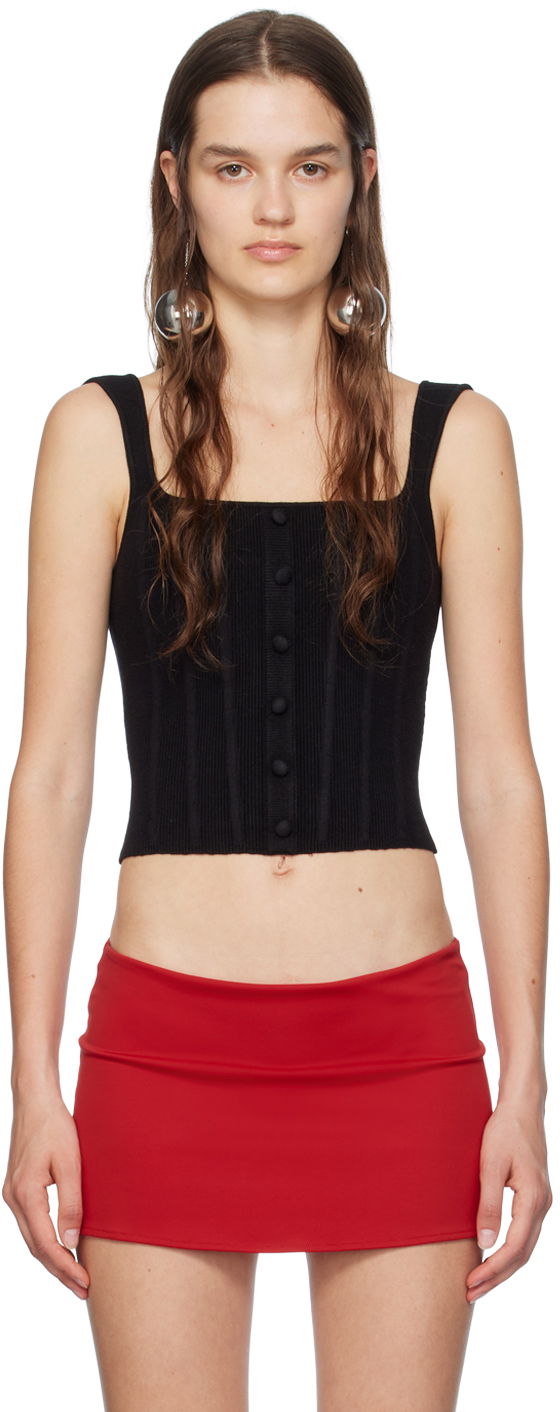 Спідниця GUIZIO Guizio Knit Corset чорний | R24601S011
