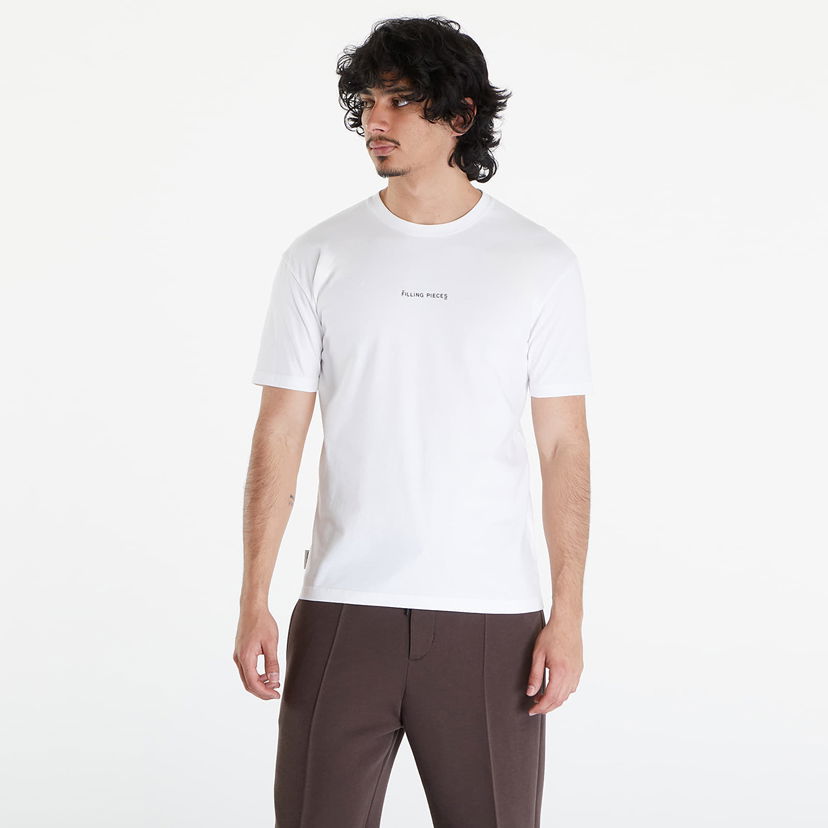 Футболка Filling Pieces T-shirt Slim UNSIEX White білий | 74434001901