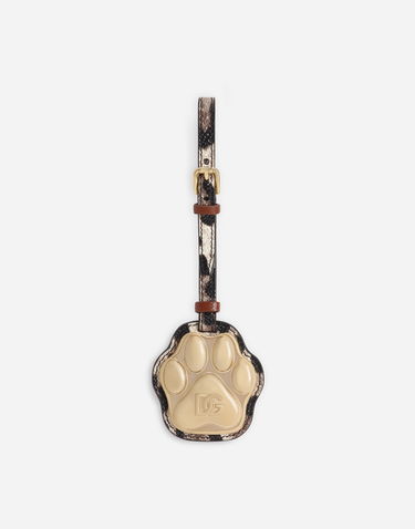 Брелоки Dolce & Gabbana Dolce & Gabbana Animal Print Calfskin Dog Paw Charm Різнокольоровий | BD0021A6456HA93M, 0