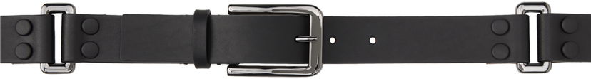 Ремені Max Mara Max Mara Pin-Buckle Belt чорний | 2345060833600 MM81269