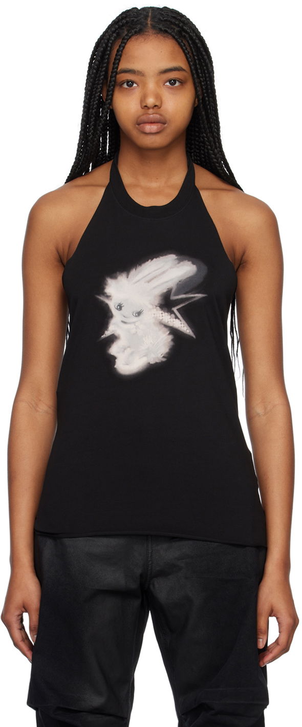 Безрукавка We11done We11done Halter Tank Top чорний | WD-TT1-23-738-W-BK