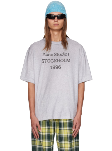 Футболка Acne Studios Faded T-Shirt Сірий | CL0201-
