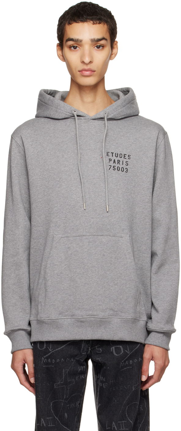 Світшоти Études Small Stencil Klein Hoodie Сірий | H22MM254OC20GR