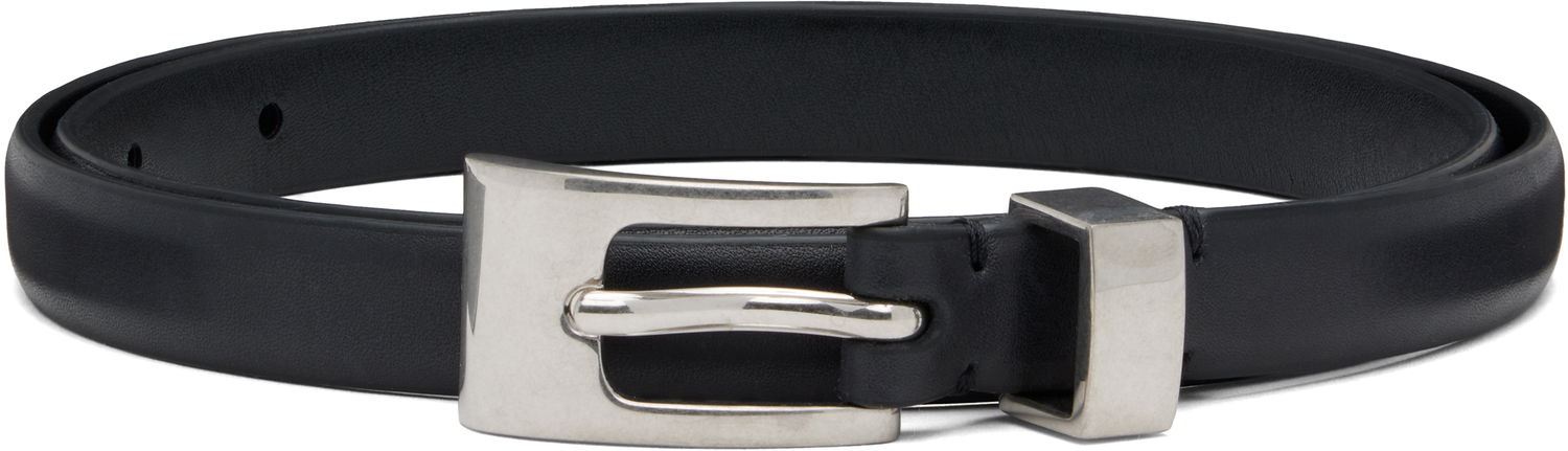 Ремені The Row The Row Downtown Leather Belt чорний | W1842-L638, 0