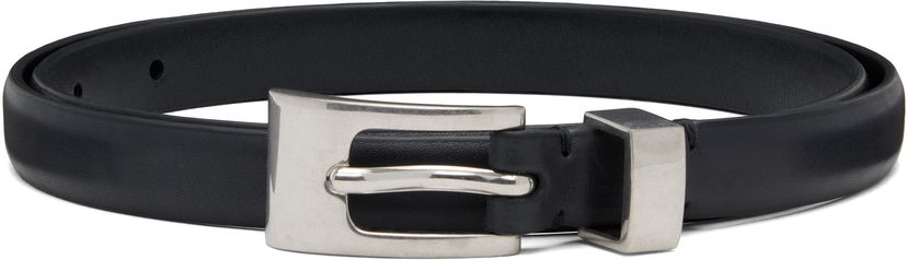 Ремені The Row The Row Downtown Leather Belt чорний | W1842-L638