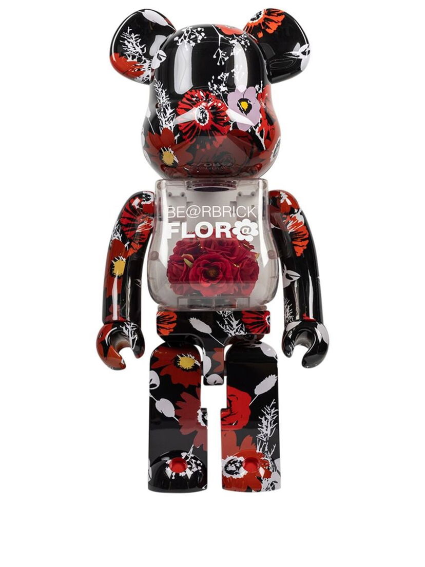 Колекційний Medicom Toy Flora BE@RBRICK 1000% figure - Multicolour чорний | MEDI294120852197