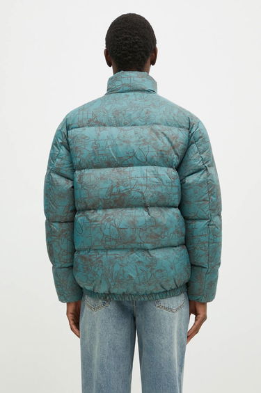 Пуховик thisisneverthat thisisneverthat PERTEX T Oversized Down Jacket Зелений | TN243OOWHS02, 2