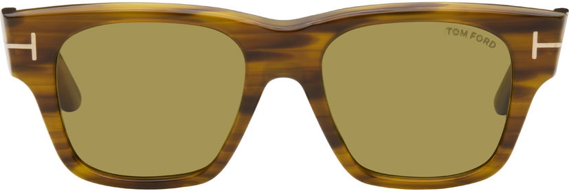 Сонцезахисні окуляри Tom Ford Tom Ford Caine Sunglasses Коричневий | FT1280_5355N