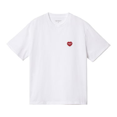 Футболка Carhartt WIP Heart Patch T-Shirt білий | I032318_02_XX, 4