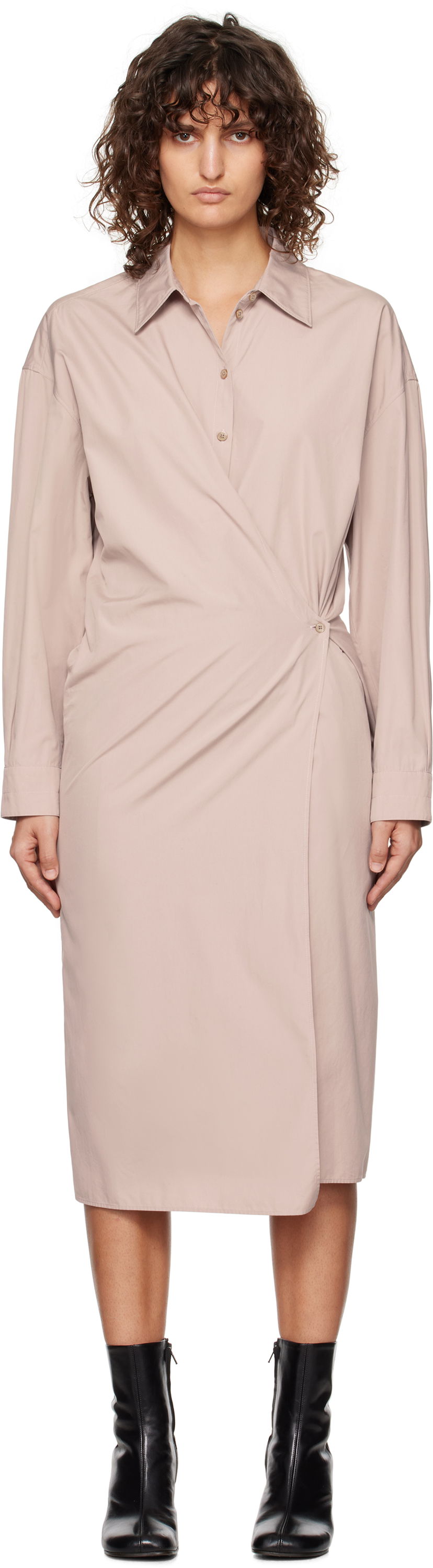 плаття LEMAIRE Lemaire Midi Dress Рожевий | DR1092 LF839