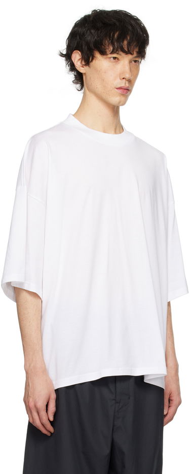 Футболка Studio Nicholson Studio Nicholson Piu T-Shirt білий | PIU SNM-088, 1