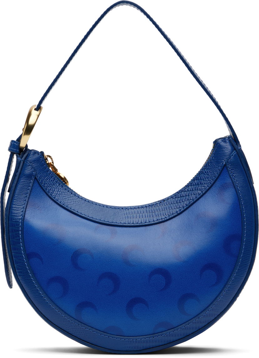 Сумочка Marine Serre Marine Serre Moon Airbrushed Leather Eclips Mini Bag Синій | WBA002A CLEA0053
