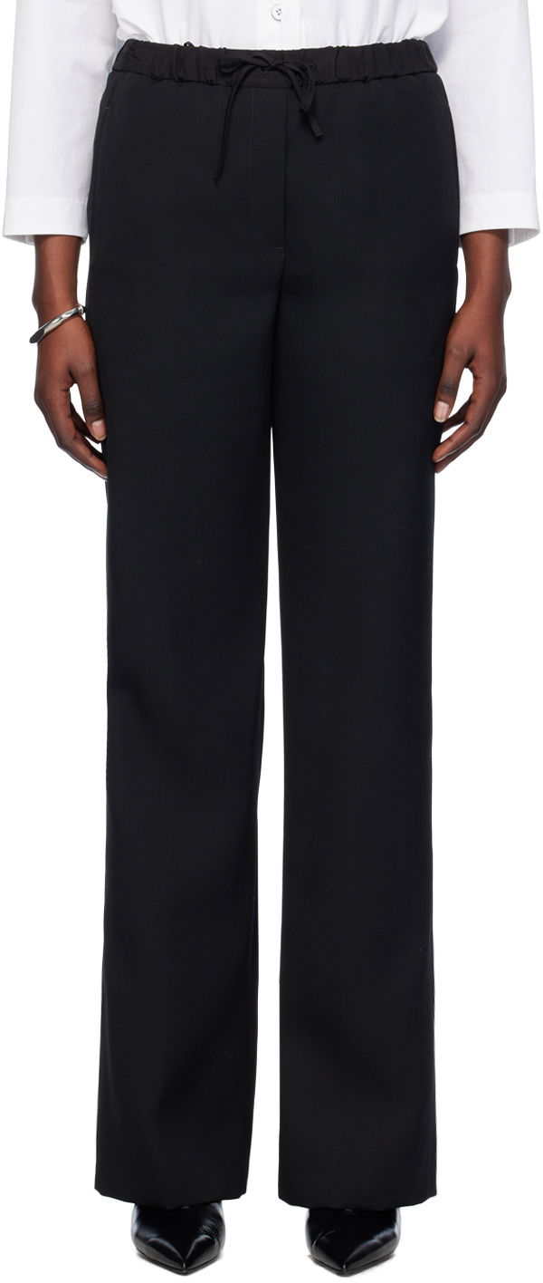 Штани Jil Sander Drawstring Trousers чорний | J52KA0014_JTN319