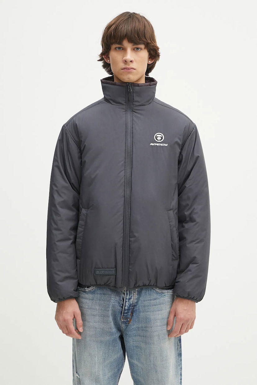 Куртка AAPE by A Bathing Ape AAPE Now Reversible Jacket чорний | AAPJKM7658XXN