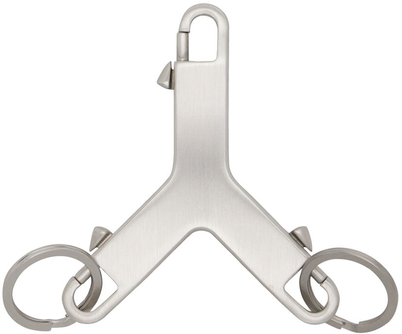 Брелоки Rick Owens Silver Cerberus Keychain Металік | RA02D0594 MET