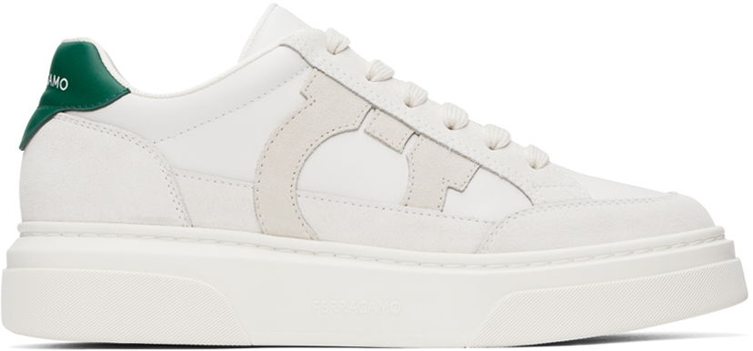 Одяг FERRAGAMO Ferragamo Gancini Outline Low Cut білий | 769881