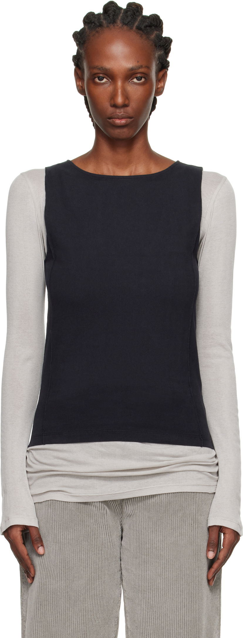 Безрукавка OUR LEGACY Sleeveless Lounge Top чорний | W4256LC
