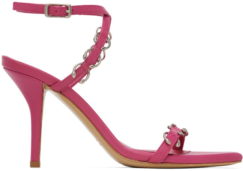 Догляд за взуттям Miaou GIABORGHINI Reno Heeled Sandals Рожевий | RESA-LNAP