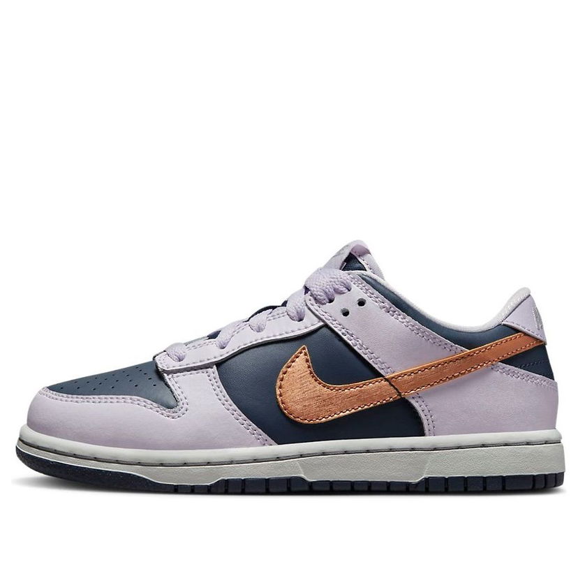 Кросівки та взуття Nike Dunk Low SE 'Copper Swoosh' Фіолетовий | DX1664-400