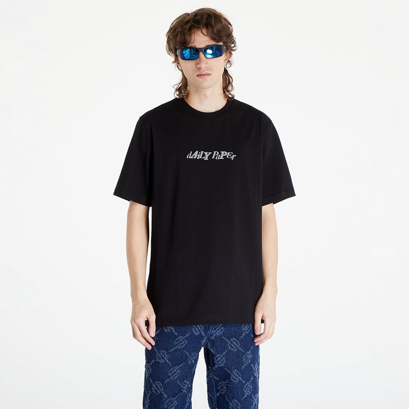 Футболка DAILY PAPER Unified Type Short Sleeve T-Shirt чорний | 2411117