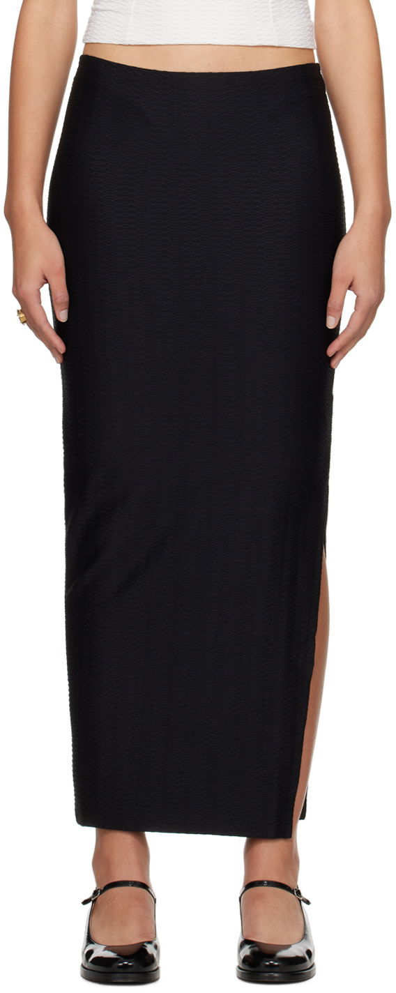 Спідниця A.P.C. Salome Maxi Skirt чорний | PAAFN-F06408