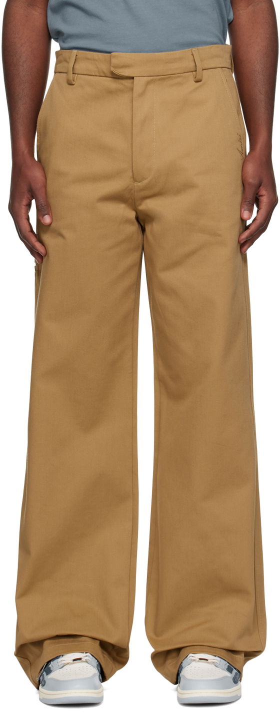 Штани AMIRI Baggy Work Trousers Коричневий | PS23MAW014-281