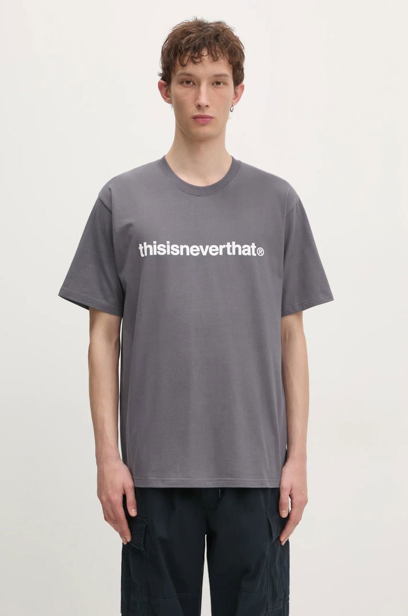 Футболка thisisneverthat thisisneverthat T-Logo Tee Сірий | TN243TTSST01