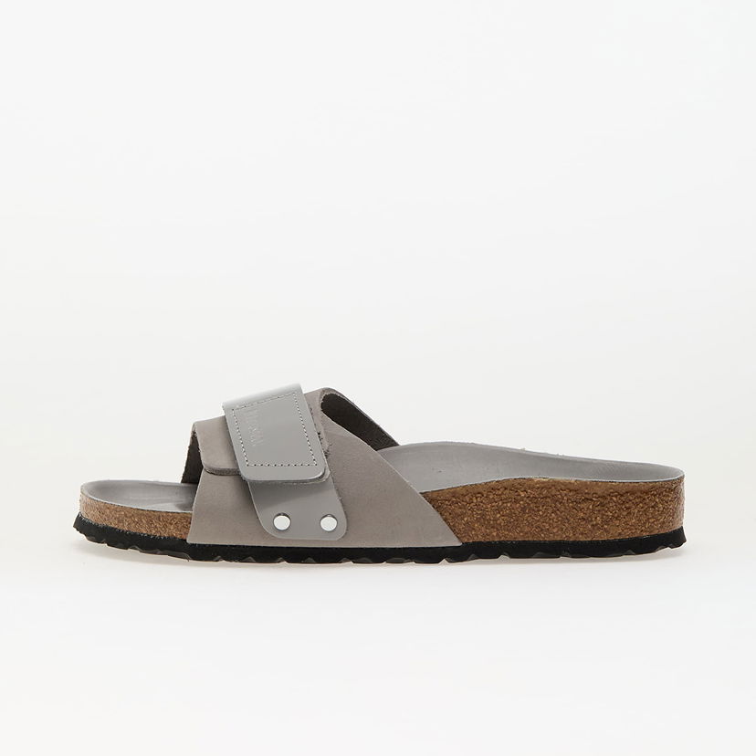 Кросівки та взуття Birkenstock Birkenstock Oita Nubuk Leather Sandals Сірий | 1029312