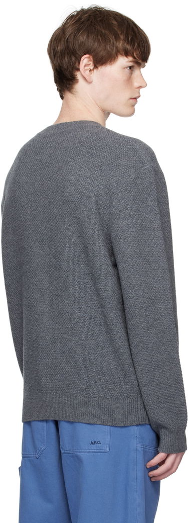 Cветр A.P.C. A.P.C. Thomas Knit Sweater Сірий | WVBCZ-H23434, 2