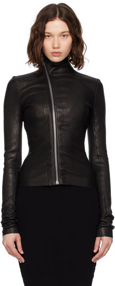 Куртка Rick Owens Rick Owens Gary Leather Jacket чорний | RP02E4701 LSV, 0