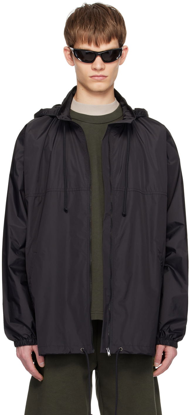 Вітровка The Row Hooded Bomber Jacket чорний | 624-W2916
