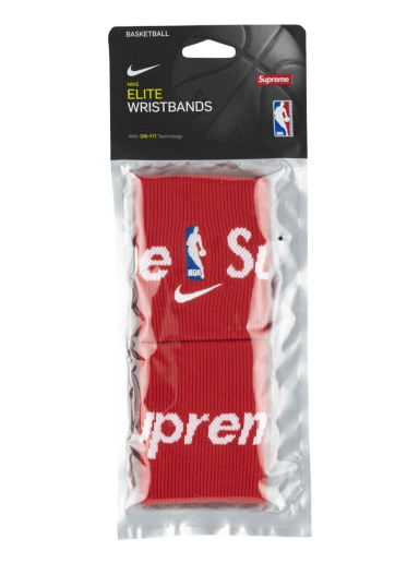 Аксесуари Supreme x Nike Elite wristbands Червоний | SU744214518079