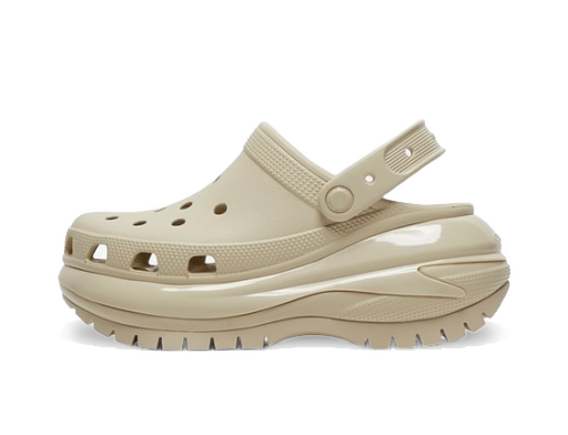 Кросівки та взуття Crocs Classic Mega Crush Clog W бежевий | 207988-2Y2