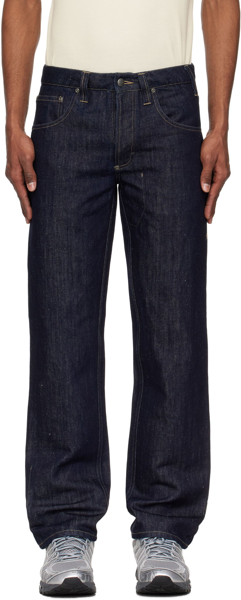 Джинси Maharishi Maharishi 6060 Dragon Hemp Denim Jeans Синій | 6060
