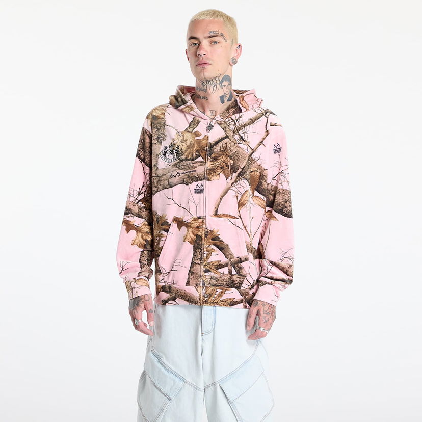 Світшоти Pleasures PLEASURES Realtree Velour Hoodie Рожевий | P25JC001-PINK