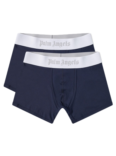 Боксери Palm Angels Boxer Short - 2 Pack темно-синій | PMUH002S23FAB0064601