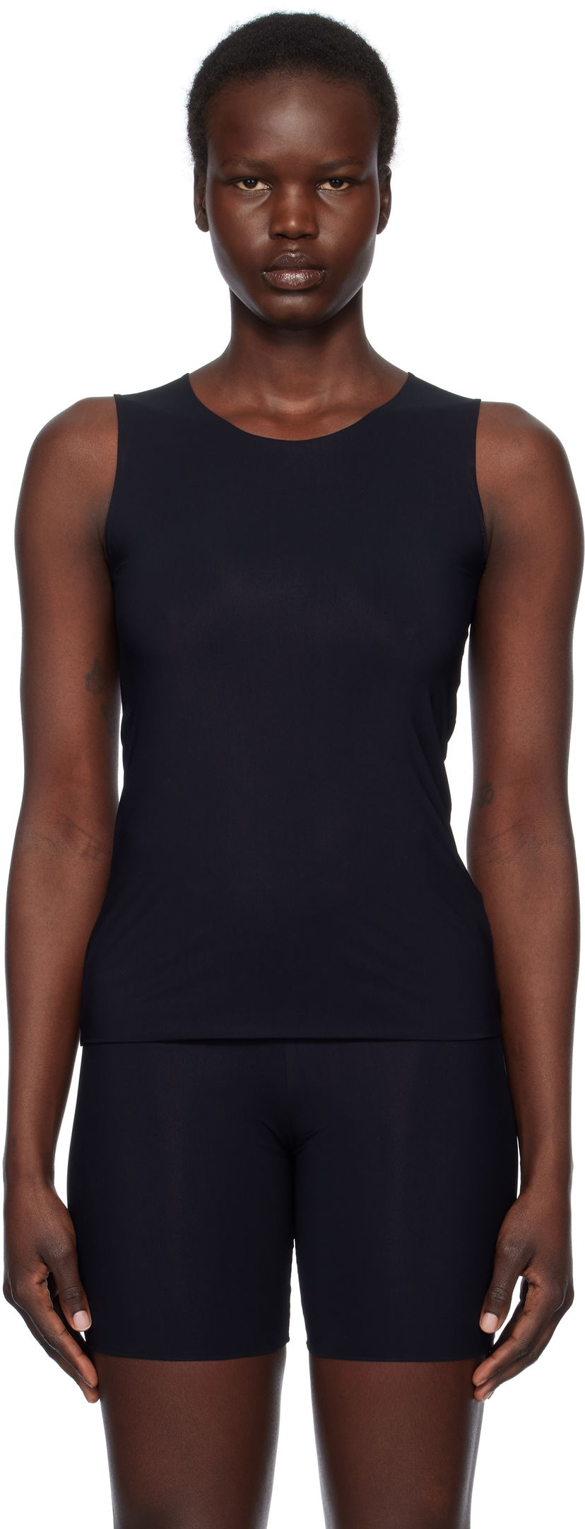 Безрукавка Jil Sander Jil Sander Nylon Tank Top чорний | J01NC0016_J70026