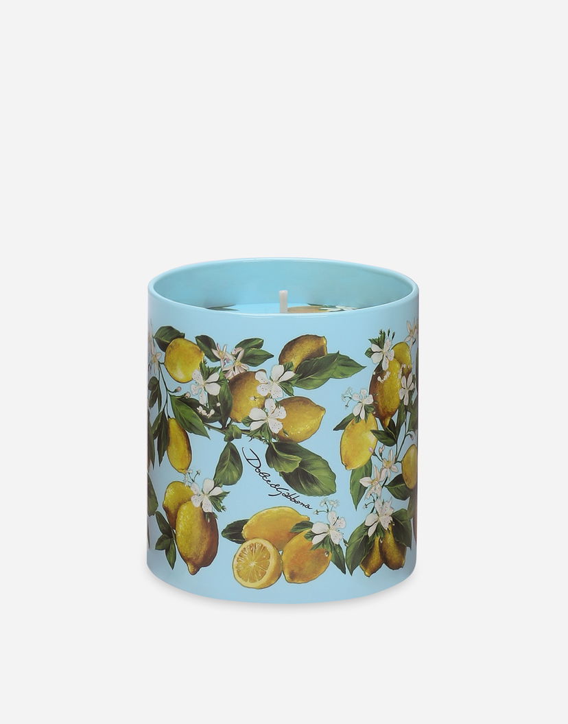 Домашній декор Dolce & Gabbana Dolce & Gabbana Lemon Scented Glass Candle Бірюзовий | TCC159TCAG3U0070