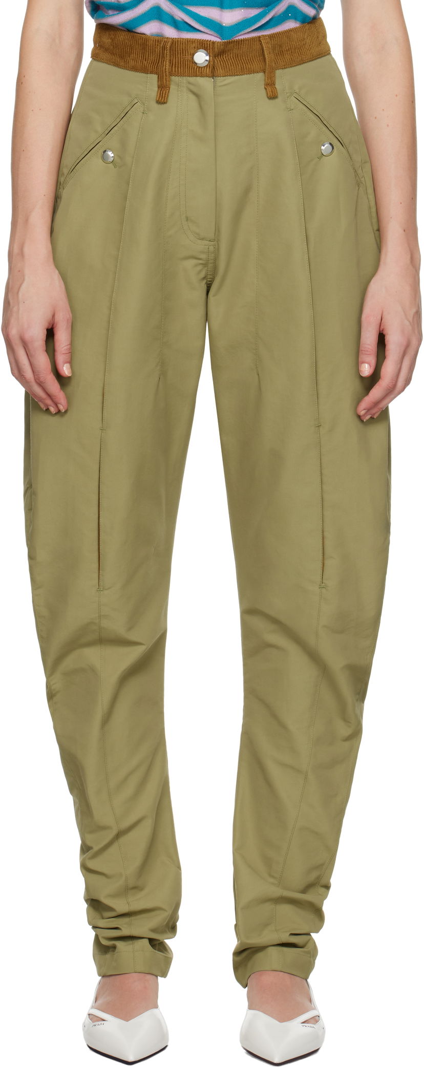 Штани KIKO KOSTADINOV Chasseur Trousers Зелений | KKWAW24T02-7