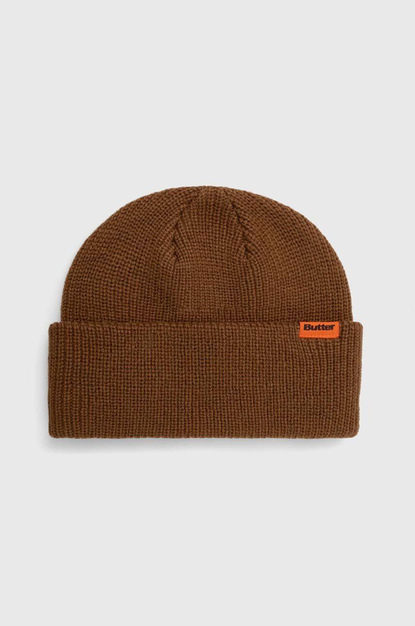 Шапка Butter Goods Tall Wharfie Beanie Коричневий | BGQ3235803