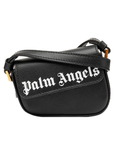 Сумка Palm Angels Mini Crash Bag чорний | PWNX003F22LEA0011001